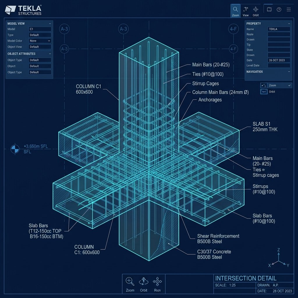 Engineering 3D BIM Model detailing